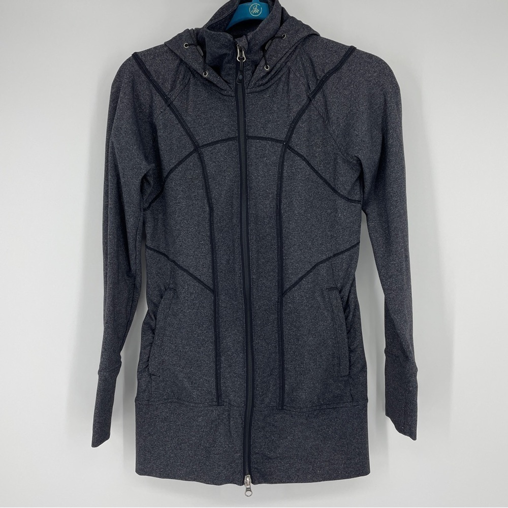 Athleta Rishi Yoga Hooded Jacket Size xs